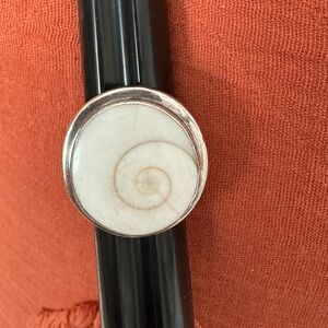 Sterling Silver Shell Ring